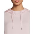 thumbnail image 4 of Athletic Works Women's Athleisure Mock Neck Hoodie, 4 of 5