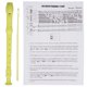 thumbnail image 4 of Eigraketly Grabadoras ABS herramienta de instrumento Musical clarinete largo accesorios de ambiente portátil flauta para niños para estudiantes Accesorios para instrumentos musicales Amarillo Eigraketly OD020717-01, 4 of 6