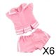thumbnail image 1 of Conjunto De Minifalda Y Pantalones Cortos De Color Rosa De 6 X 18 Pulgadas, Ropa Y Accesorios, 1 of 6