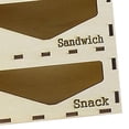 thumbnail image 3 of 2x Kitchen Baggie Organizer Vertical Quart Food Storage Bag Divider for Closet BLESIY Organizador de bolsitas de cocina, 3 of 4