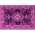 thumbnail image 1 of Ahgly Company Indoor Rectangle Medallion Pink Traditional Area Rugs, 6' x 9', 1 of 4