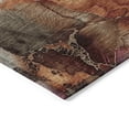 thumbnail image 3 of Addison Rugs Chantille Indoor/Outdoor Transitional Floral Khaki Machine Washable Rectangle Rug, 8' x 10', 3 of 8