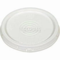 Vestil Manufacturing 987430 Tear-Tab Lid LID-54-PWT for 3.5, 5 & 6 gal Open Head Pails - White