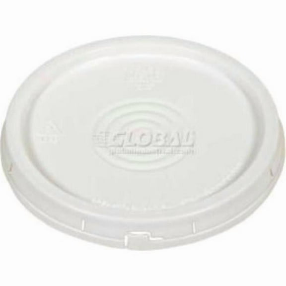 Vestil Manufacturing 987430 Tear-Tab Lid LID-54-PWT for 3.5, 5 & 6 gal Open Head Pails - White
