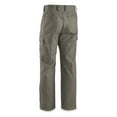 thumbnail image 2 of Guide Gear Men's Fleece-lined Flex Canvas Cargo Work Pants Carbon W32 L32, 2 of 2