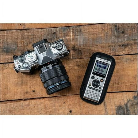 OM System - WS-882 Digital Voice Recorder - Black/Grey