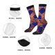 thumbnail image 5 of Fotbe Vintage USA Flag Calcetas Largas con Estampado para Hombre y Mujer – Calcetas de Compresión Transpirables y Elásticas, Viajar y Uso Diario Talla 5-11, 5 of 6