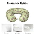 thumbnail image 4 of Easygdp Twig Sloth Travel Pillow Memory Foam, Head Neck Support Airplane Pillow for Traveling, Car, Home, Travel Neck Flight Pillow, 4 of 8