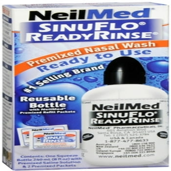 NeilMed ceuticals SinuFlo, ReadyRinse Premixed Nasal Wash, 1 ea