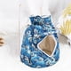 thumbnail image 5 of Mochila transportadora para mascotas Blessing Bag para perros y gatos, con compartimento de felpa en el pecho. Azul, 5 of 7
