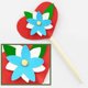 thumbnail image 4 of 100 alfileres partidos multicolores, sujetadores de metal pastel, mini tachuelas, tachuelas redondas, 4 of 5