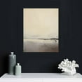 thumbnail image 4 of Nawypu Gray Landscape Wall Art Abstract Landscape Painting Cool Gray Horizon Canvas Modern Nature Art Abstract Nature Prints Nature Wilderness Wall Art Pastel Landscape Painting for Bedroom, 4 of 4