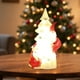 thumbnail image 4 of Lámpara de noche LED para árbol de Navidad - Decoración de escritorio con alimentación USB con Papá Noel para el hogar, la oficina y los regalos navideños, 4 of 6