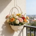 thumbnail image 6 of DefiDgd Detachable Hanging Plastic Planter Pot with Handle,Flower Pots Baskets Hanging Nursery Planter Holder for Outdoor Indoor Balcony Garden Decoration(Style B,Large), 6 of 6
