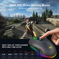 thumbnail image 4 of A866RGB Luminous Wired Mouse Is Suitable For Office Games 6D Four-gear Adjustable 6400dpi, 4 of 12