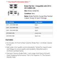 thumbnail image 2 of Brake Pad Set - Compatible with 2014 - 2015 BMW 428i, 2 of 2