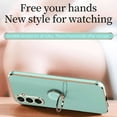 thumbnail image 5 of A 34 54 24 14 Luxury Ring Holder Plating Case For Samsung Galaxy A34 A54 A24 A14 4G 5G M23 M13 M14 M54 A04S Silicone Stand Cover, 5 of 7