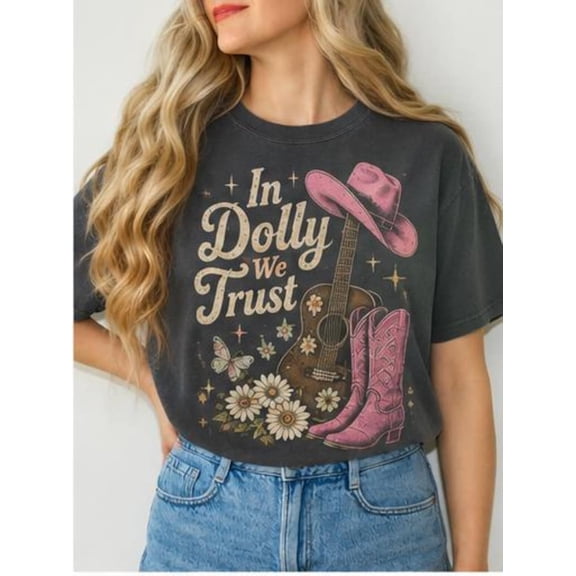Dolly Rhinestone Country Music Memorial T-Shirt