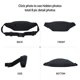 thumbnail image 3 of Riñonera Bandolera con Bolsillos con Cremallera, Regalos para Entrenamiento, Viajes, Correr, Carteras Informales con Manos Libres, Riñonera, Bolsa para teléfono, para Llevar Todos los teléfonos, 3 of 7