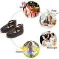 thumbnail image 5 of Toddler Flower Girl Dress Shoes - Girl Ballet Flats Party School Shoes Wedding, 5 of 6