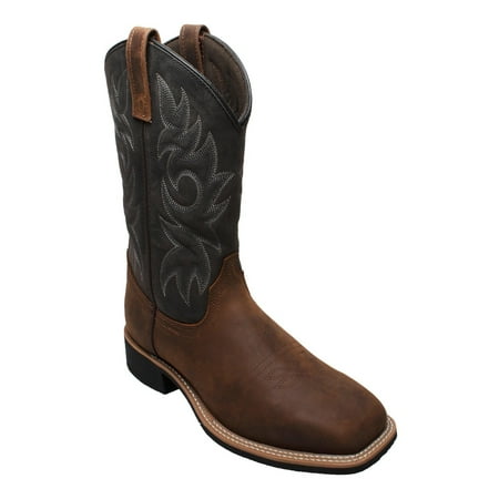 

AdTec Men s 9859 12 Square Toe Western Work Boots