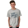 thumbnail image 4 of Shine Embrace Autistic Awareness Men's Graphic T Shirt Tees Brisco Brands L, 4 of 4