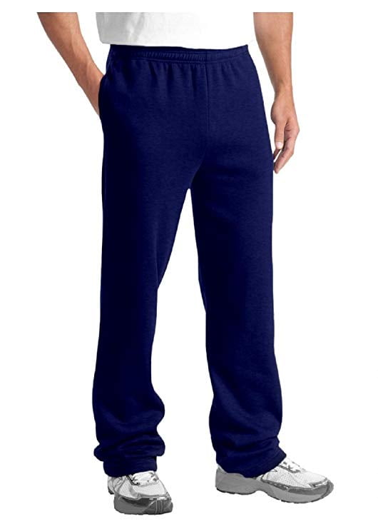 mens sweatpants elastic cuff at ankle