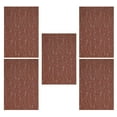 thumbnail image 1 of Furnish My Place Geometrical Pattern Indoor/Outdoor Refine Rust Rug, Abstract Area Rug, Doorway Mat, Contemporary Rug for Living Room, Entryway, Made in USA, 2' x 4' Rectangle - Set of 5, 1 of 5