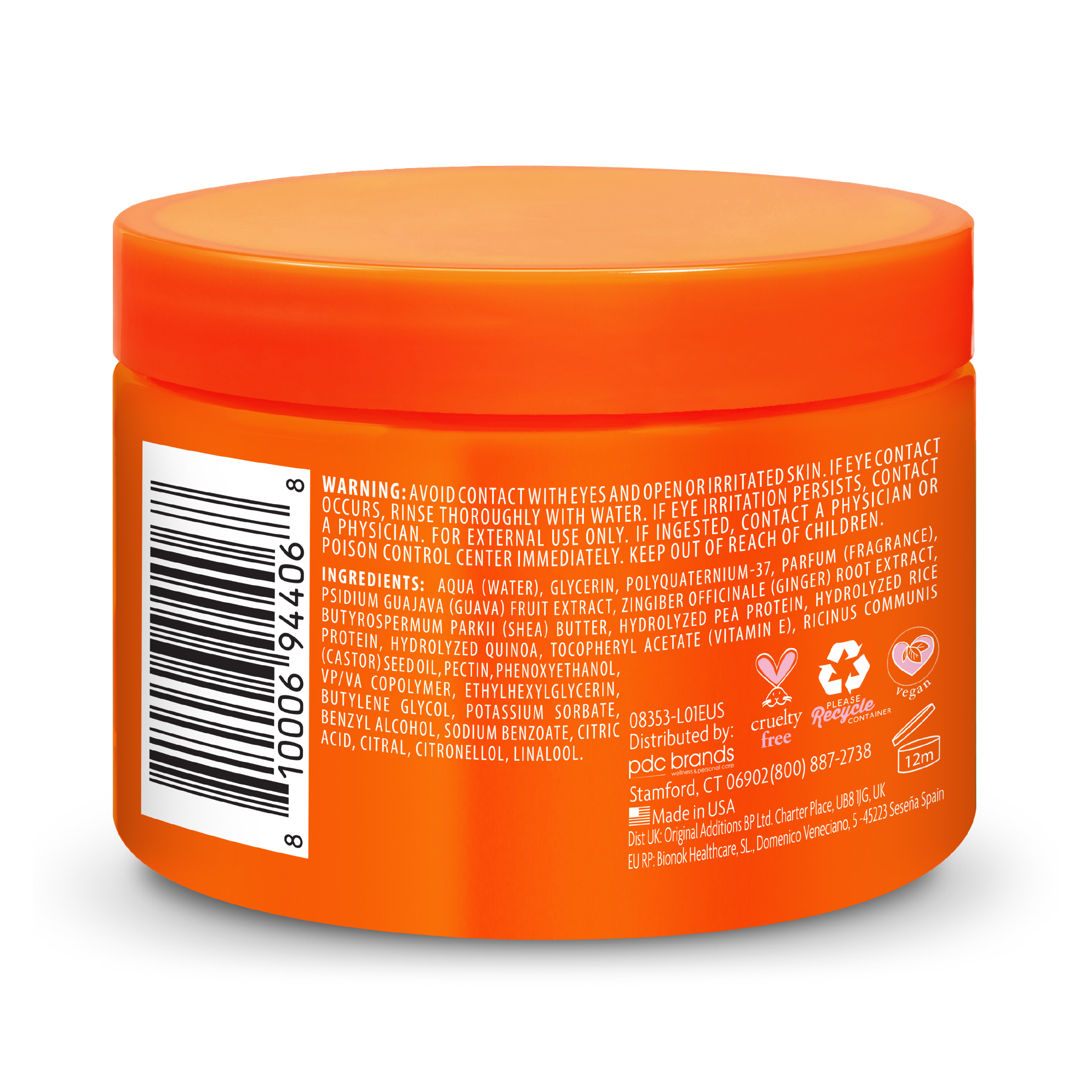 Cantu Guava & Ginger Curl Strengthening Cream Gel, 12 fl oz photo 2