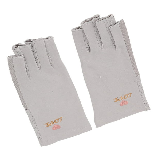 Guantes para lámpara de uñas guantes de protección para manicura cuidado de la piel elásticos sin dedos transpirables para salón de belleza para el hogar ANGGREK Otros