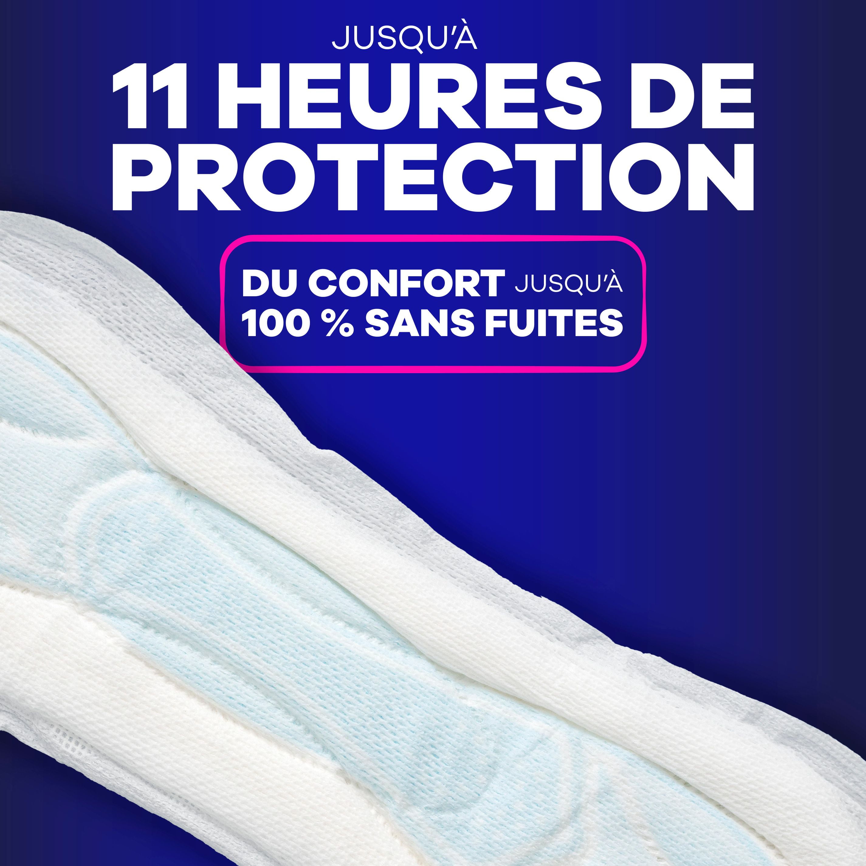 Always Maxi Overnight Pads without Wings for Women, Size 4, Overnight Absorbency, Unscented, 28 Count