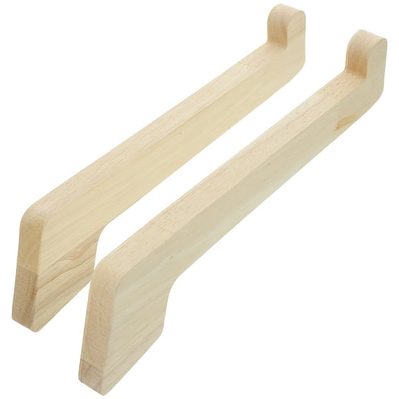 UPGRATOR 2Pcs Adjustable Laptop Riser Stand for Professionals and Students in Khaki Rectangular