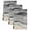 Gray, variant on Green Coastal Kitchen Towels Set of 1, Absorbent Microfiber Dish Tea Towels with Hanging Loop, Summer Beach Nautical Abstract Art Resuable Hand Towel for Home Kitchen Cooking Cleaning 18"x28"