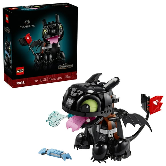 LEGO Icons Dragons : Krokmou, Ensemble pour Adultes 10375