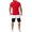 Red, variant on Vedolay Short Sets For Men Casual Summer Mens Casual Polo Shirt and Shorts Sets Two Piece Summer Set for Men,Green XXL