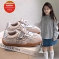 thumbnail image 2 of Zapatos deportivos para niñas, suela de goma ligera, calzado informal de fondo suave, nueva gran oferta de temporada, pie para niños para primavera y verano, 2 of 5