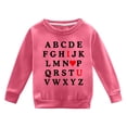 thumbnail image 3 of HUITKMM Girls Valentine's Day Themed Long Sleeve Printed Hooded Sweatshirt with Crew Neck Design for Kids, 3 of 3