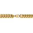 thumbnail image 5 of Real 14kt Yellow Gold 12.6mm Semi-Solid Miami Cuban Chain; 30 inch; Lobster Clasp; for Adults and Teens; for Women and Men, 5 of 6