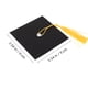 thumbnail image 2 of unbranded 20Ud Topper Sombrero De Graduación Negro Para Pasteles Para Fiesta Y Dulces, 2 of 6