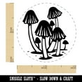 thumbnail image 2 of Cluster of Magical Whimsical Little Mushrooms Rubber Stamp for Scrapbooking Crafting Stamping - Mini 1/2 Inch, 2 of 7