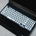 thumbnail image 3 of tredstone Keyboard Protector Skin Universal for ASUS TUF Gaming A15 Laptop Accessories White, 3 of 5