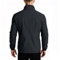 thumbnail image 5 of Garbnen Unisex UPF 50+ Sun Protection Jacket Full Zip Quick Dry Rash Gaurd Lightweight Camping Going Out Sun Shirts with Zipper Pockets for Men and Women Black M, 5 of 5