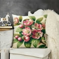 thumbnail image 2 of Hummingbird Bird Red Flowering Paradise Throw Pillow Covers Decorative Pillowcases Soft Cushion Covers for Sofa Couch Bed Home Decor, 2 of 5