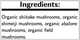 Woodstock Farms Organic Mixed Mushroom, 10 Ounce -- 12 per Case.