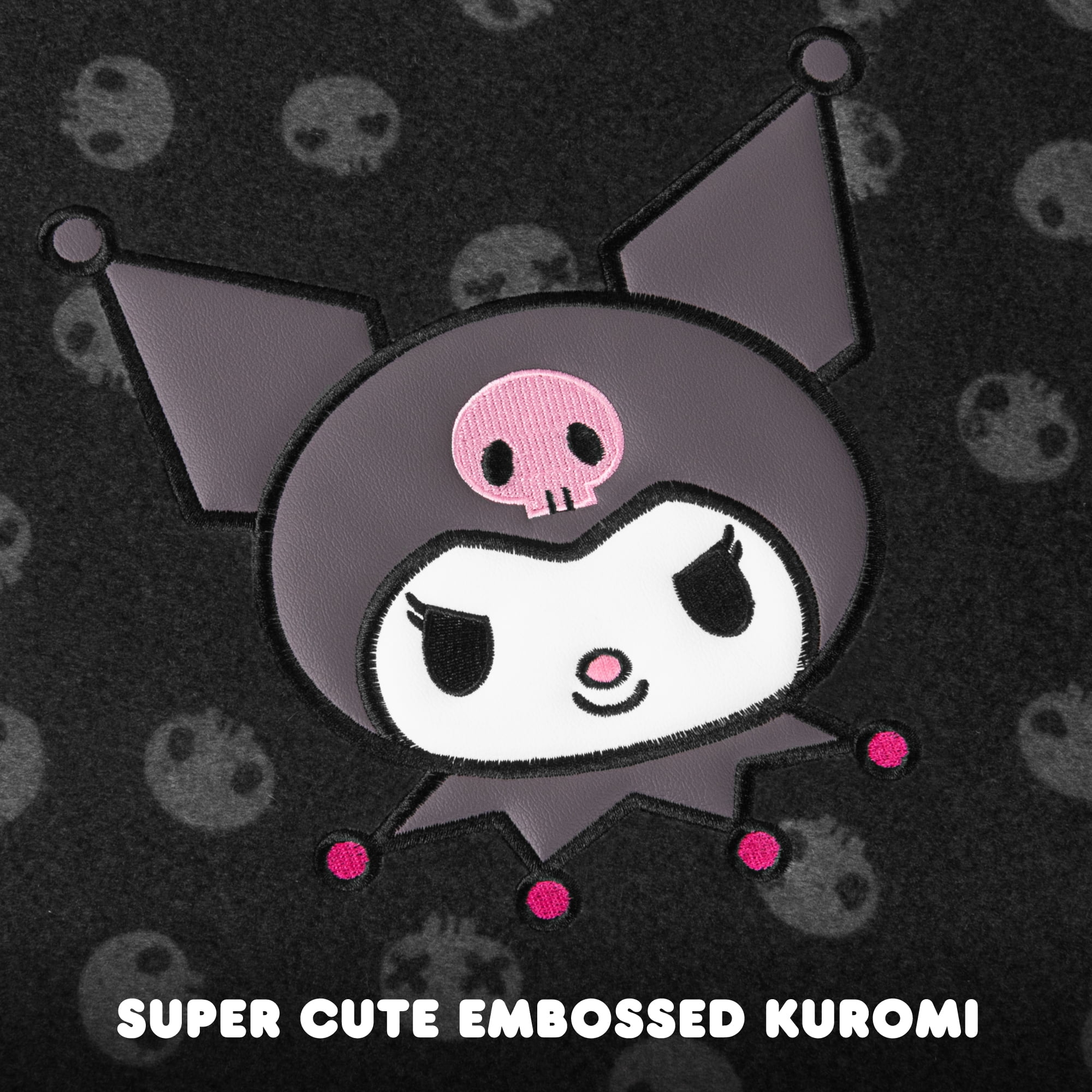 Kuromi Carpet Car Floor Mats - Universal Fit for Cars, SUVs & Trucks