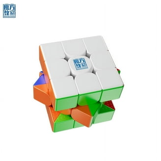 Moyu RS3M 3x3 Fast Magnetic Rubik's Cube, Stickerless Speed Puzzle