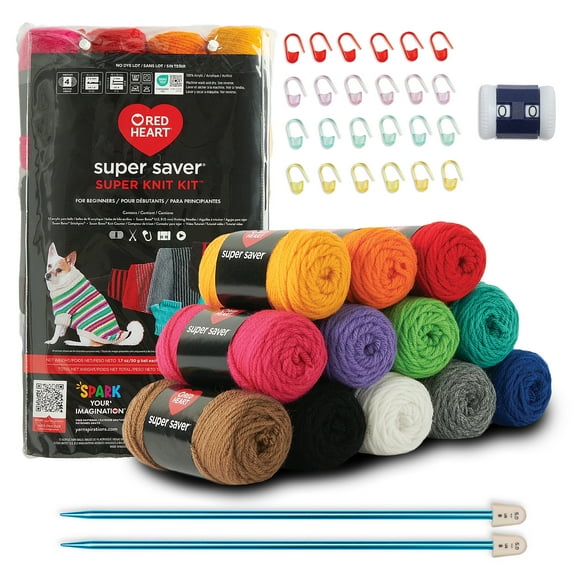 Red Heart® Super Saver® Super Knit Kit