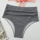 thumbnail image 4 of Conjuntos De Bikini De Cintura Alta Conjuntos de bikini de cintura alta para mujer Traje de baño sexy de ropa de playa simple dividido (Rosa claro S) Ygjytge para Mujer Rosa claro T S, 4 of 9