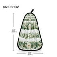 thumbnail image 6 of Hanging Hand Towels For Kitchen Bathroom Home Decor Lightweight Eucalyptus Peonies and Roses, 6 of 6