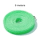 thumbnail image 5 of Inteprter Tendedero de 3/5/8/10M, cuerda de tipo valla, línea de ropa portátil de viaje, edredón, cuerda de ventilación, perchas para Decoración del hogar Verde 8m, 5 of 6